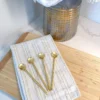 Inspire Me! Home Decor Gold Spice Spoons, Set Of 4 2 Inspire Me! Home Decor Gold Spice Spoons, Set Of 4