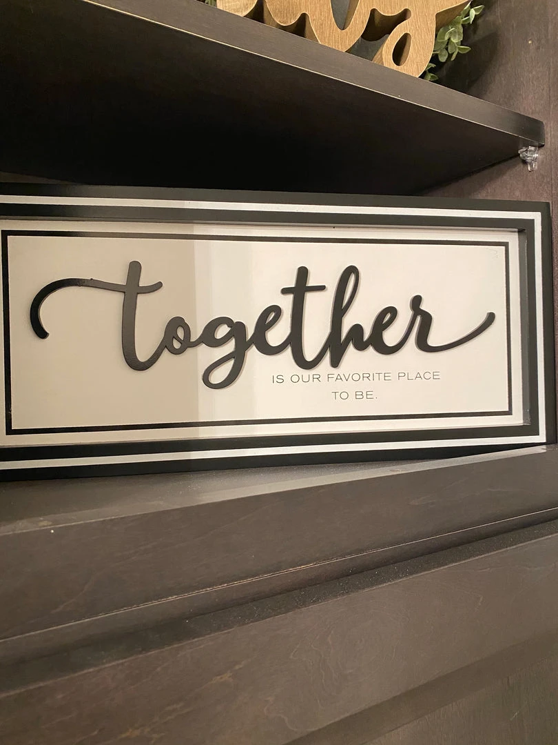 Inspire Me! Home Decor Black And White Wooden Home Signs (2 Styles) WALL ART & MIRRORS 5 Inspire Me! Home Decor Black And White Wooden Home Signs (2 Styles) WALL ART & MIRRORS