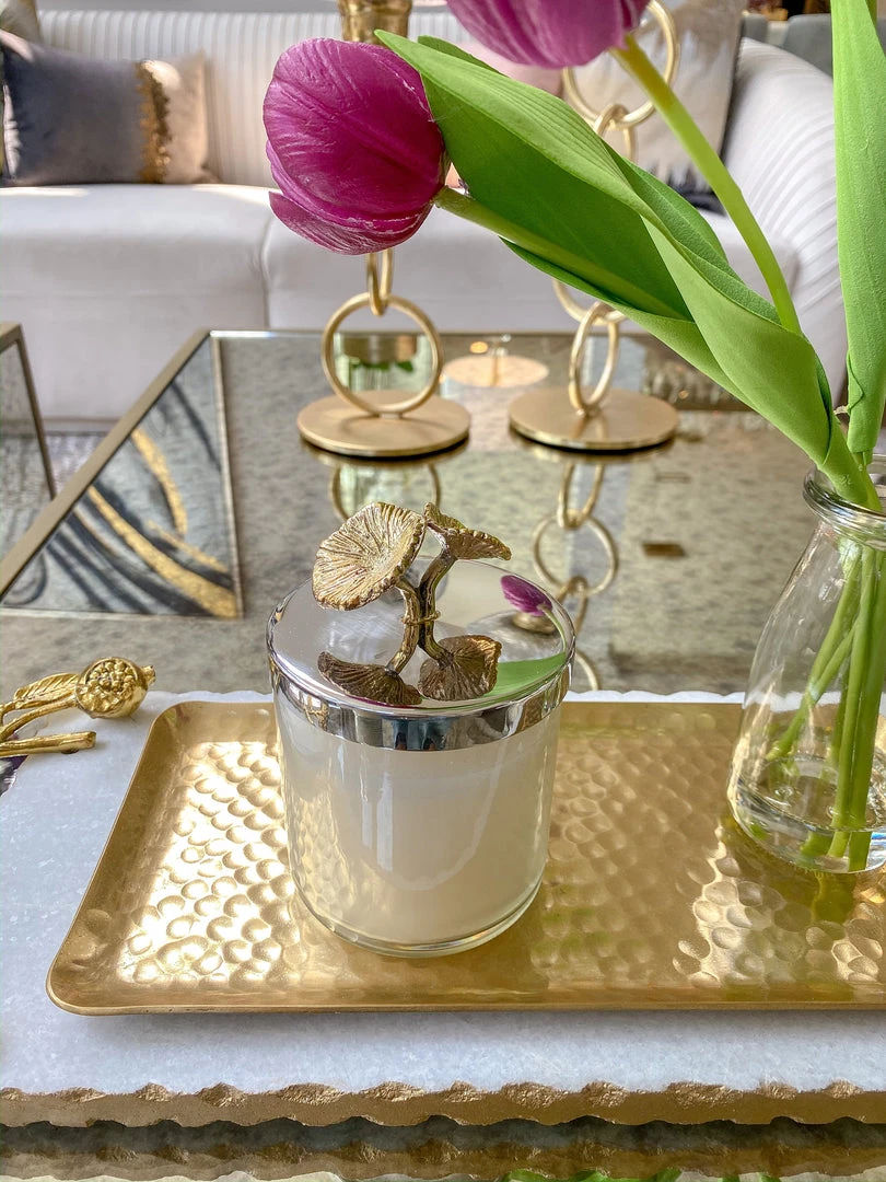 Inspire Me! Home Decor Silver And Gold Detailed Lid Candle- Unscented (6 Styles) 10 Inspire Me! Home Decor Silver And Gold Detailed Lid Candle- Unscented (6 Styles)