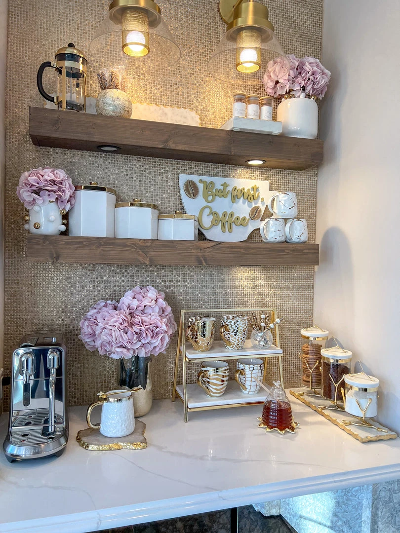 Inspire Me! Home Decor White And Gold Ceramic Jars With Lids (3 Sizes) 8 Inspire Me! Home Decor White And Gold Ceramic Jars With Lids (3 Sizes)