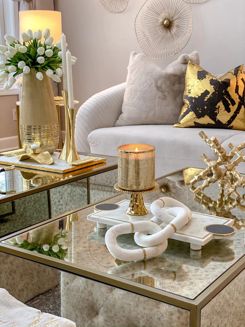 Inspire Me! Home Decor Gold Beaded Mini Cupcake Stand 7 Inspire Me! Home Decor Gold Beaded Mini Cupcake Stand