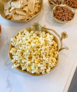 Inspire Me! Home Decor Metal Floral Bowl (2 Colors)