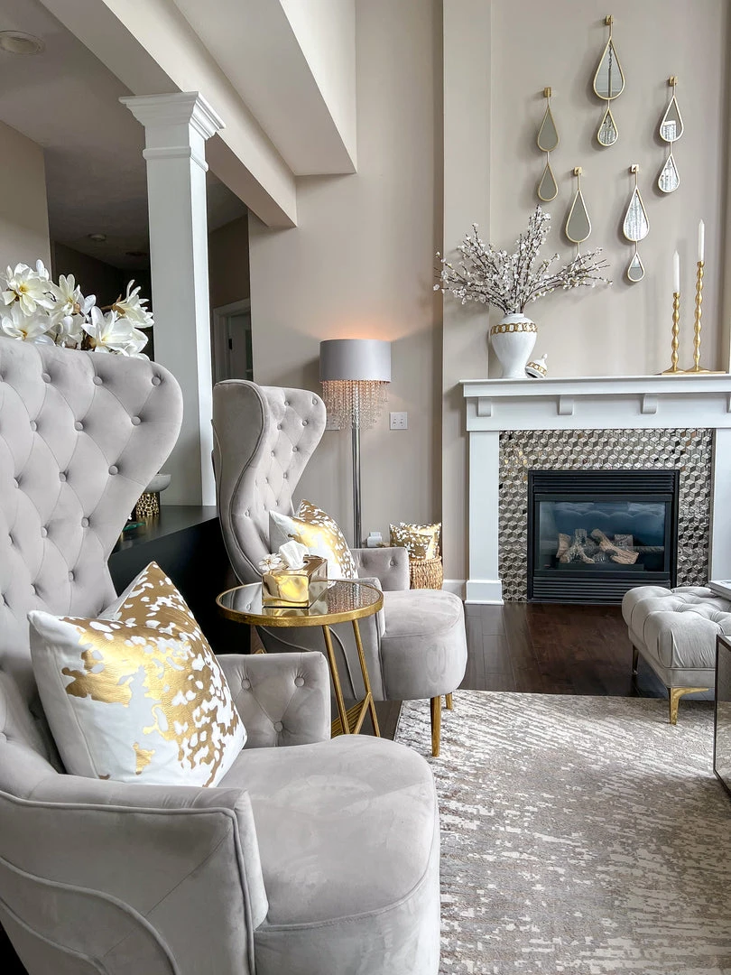 Inspire Me! Home Decor White Ceramic Ginger Jar With Stunning Gold Chain Details (3 Sizes) 13 Inspire Me! Home Decor White Ceramic Ginger Jar With Stunning Gold Chain Details (3 Sizes)