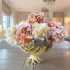 Inspire Me! Home Decor 27" Pink Snow Sprinkle Hydrangea Stem 2 Inspire Me! Home Decor 27" Pink Snow Sprinkle Hydrangea Stem