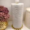 Inspire Me! Home Decor Gold White Top Paper Towel Holder