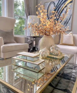 Inspire Me! Home Decor Glass Box Set With White Glitter Top (Set Of 2) 9 Inspire Me! Home Decor Glass Box Set With White Glitter Top (Set Of 2)