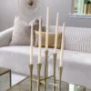 Inspire Me! Home Decor Gold 5 Candlestick Holder