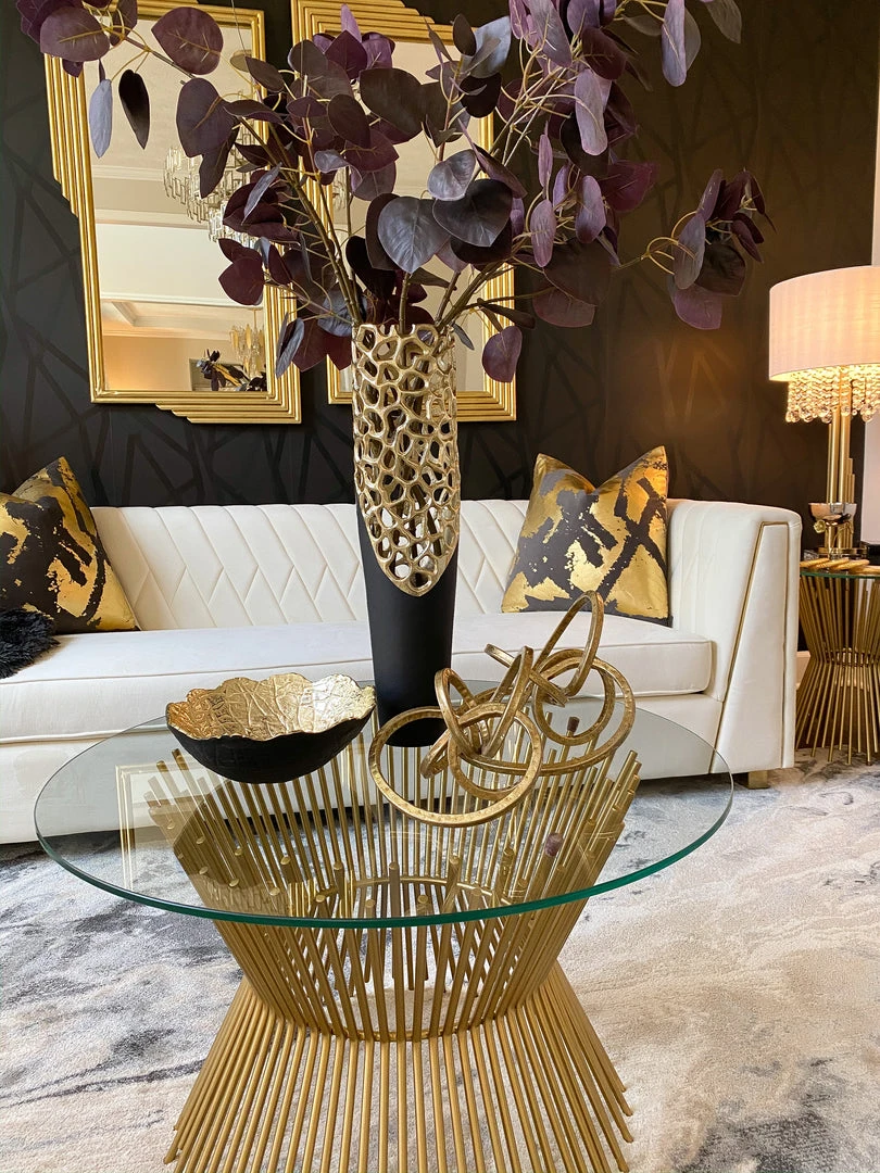 Inspire Me! Home Decor Gold Textured Abstract Sculpture (2 Sizes) 5 Inspire Me! Home Decor Gold Textured Abstract Sculpture (2 Sizes)