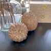 Inspire Me! Home Decor Champagne Glitter Pumpkins (2 Sizes) 2 Inspire Me! Home Decor Champagne Glitter Pumpkins (2 Sizes)