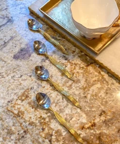 Inspire Me! Home Decor KITCHEN Willow Leaf Spoon Set Of 4 14 Inspire Me! Home Decor KITCHEN Willow Leaf Spoon Set Of 4