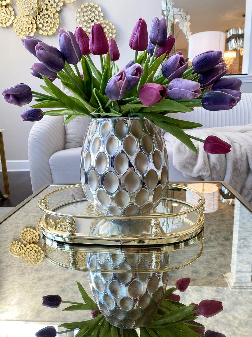 Inspire Me! Home Decor Gold Oval Mirror Tray 5 Inspire Me! Home Decor Gold Oval Mirror Tray