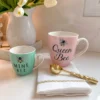 Inspire Me! Home Decor Queen Bee & Mini Bee Mug Set 2 Inspire Me! Home Decor Queen Bee & Mini Bee Mug Set