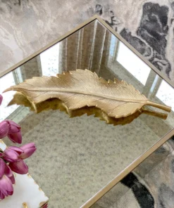 Inspire Me! Home Decor Long Skinny Feather Tray (2 Colors)