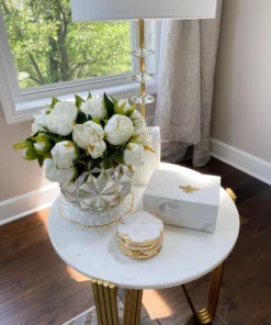 Inspire Me! Home Decor Real Touch Peony Bundle (3 Colors)