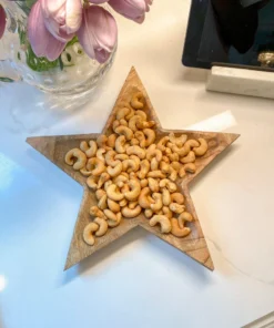 Inspire Me! Home Decor KITCHEN Mango Wood Star Tray