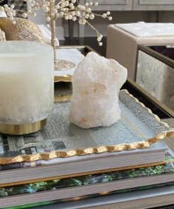 Inspire Me! Home Decor Natural Crystal Geode