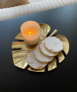 Inspire Me! Home Decor Split Leaf Tray/Trivet (2 Colors)