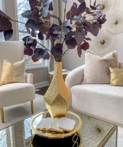 Inspire Me! Home Decor Abstract Textured Metal Vase 19 Inspire Me! Home Decor Abstract Textured Metal Vase