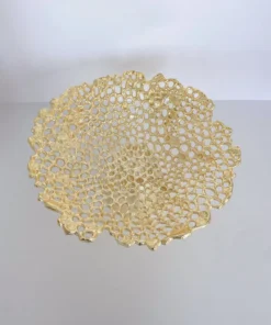Inspire Me! Home Decor Gold Coral Pedestal Bowl 11 Inspire Me! Home Decor Gold Coral Pedestal Bowl