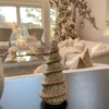 Inspire Me! Home Decor Mercury Glass Tree With Bead And Glitter Detail