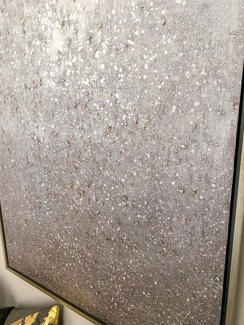 Inspire Me! Home Decor Silver Shimmer Wall Art 5 Inspire Me! Home Decor Silver Shimmer Wall Art