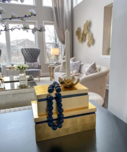 Inspire Me! Home Decor Black Beads