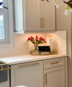 Inspire Me! Home Decor Gold Metal Organization Baskets (Set Of 2)