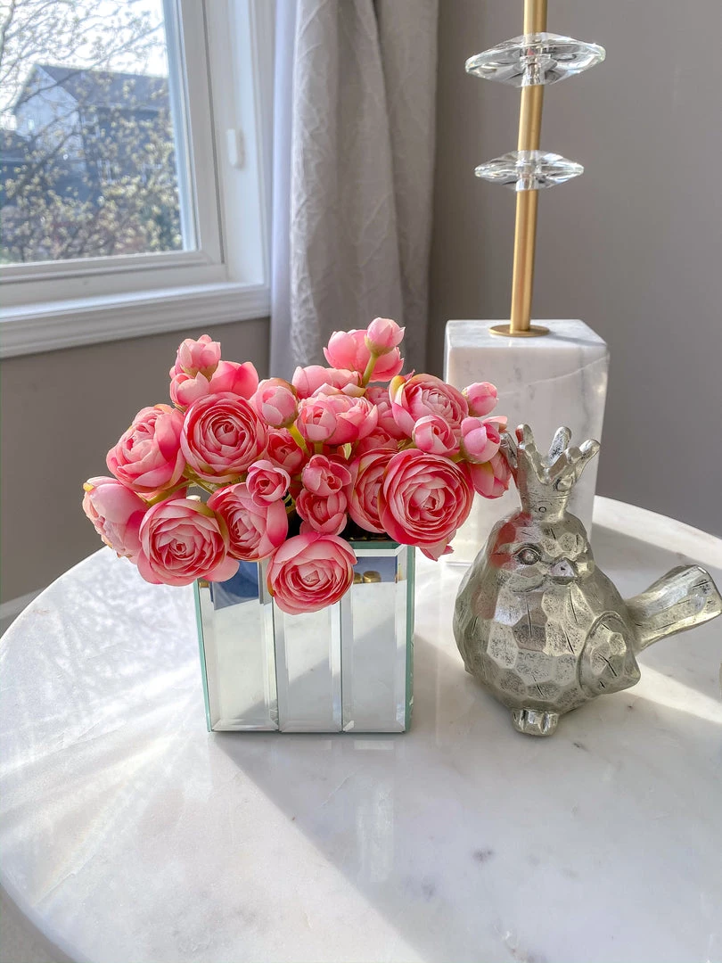 Inspire Me! Home Decor Mirror Cube Vase (2 Sizes) 4 Inspire Me! Home Decor Mirror Cube Vase (2 Sizes)