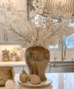 Inspire Me! Home Decor Gold Glitter Pearl Stem 8 Inspire Me! Home Decor Gold Glitter Pearl Stem