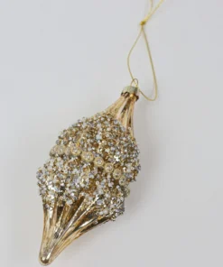 Inspire Me! Home Decor Glass Drop Ornaments (2 Colors) 10 Inspire Me! Home Decor Glass Drop Ornaments (2 Colors)