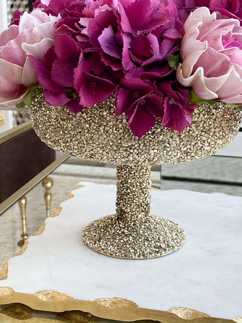 Inspire Me! Home Decor Large Jeweled Glass Decorative Bowl 4 Inspire Me! Home Decor Large Jeweled Glass Decorative Bowl