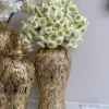 Inspire Me! Home Decor Mini Cream Ranunculus Bundle
