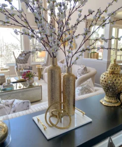 Inspire Me! Home Decor Gold Textured Abstract Sculpture (2 Sizes) 11 Inspire Me! Home Decor Gold Textured Abstract Sculpture (2 Sizes)