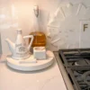 Inspire Me! Home Decor White Olive Oil Dispenser 1 Inspire Me! Home Decor White Olive Oil Dispenser