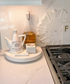 Inspire Me! Home Decor White Olive Oil Dispenser