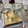 Inspire Me! Home Decor Gold Tray (2 Sizes) 1 Inspire Me! Home Decor Gold Tray (2 Sizes)