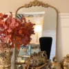 Inspire Me! Home Decor Antique Gold Wooden Mirror 1 Inspire Me! Home Decor Antique Gold Wooden Mirror