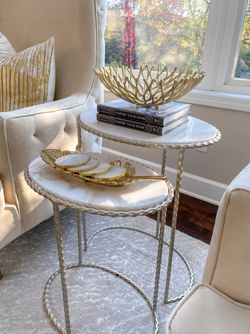 Inspire Me! Home Decor Feather Trays (2 Colors) 5 Inspire Me! Home Decor Feather Trays (2 Colors)