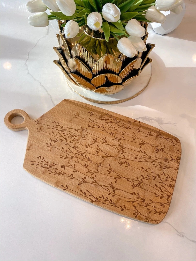 Inspire Me! Home Decor KITCHEN Large Vine Rectangle Bamboo Board 4 Inspire Me! Home Decor KITCHEN Large Vine Rectangle Bamboo Board