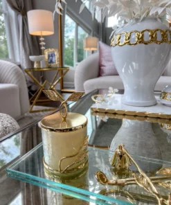 Inspire Me! Home Decor Gold Leaf Candle Bundle 22 Inspire Me! Home Decor Gold Leaf Candle Bundle