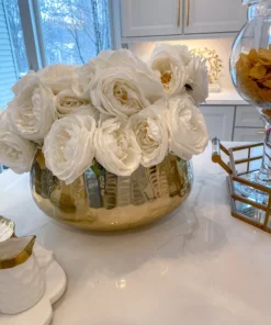 Inspire Me! Home Decor Wide Rimmed Gold Bowl (2 Sizes) 10 Inspire Me! Home Decor Wide Rimmed Gold Bowl (2 Sizes)