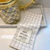 Inspire Me! Home Decor "Eat, Drink, Enjoy" Patterned Kitchen Towel 2 Inspire Me! Home Decor "Eat, Drink, Enjoy" Patterned Kitchen Towel