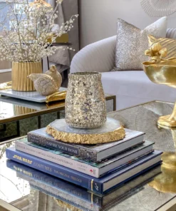 Inspire Me! Home Decor Metallic Gold Edge Agate Trivet 13 Inspire Me! Home Decor Metallic Gold Edge Agate Trivet