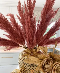 Inspire Me! Home Decor Mauve Feathered Pampa Grass Stem 9 Inspire Me! Home Decor Mauve Feathered Pampa Grass Stem