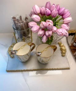 Inspire Me! Home Decor Floral Twist Tea Spoon (Set Of 4)