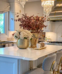 Inspire Me! Home Decor Oversized Gold Metal Hammered Planter 8 Inspire Me! Home Decor Oversized Gold Metal Hammered Planter