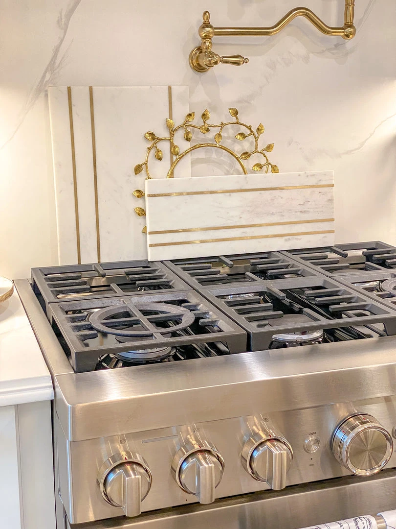 Inspire Me! Home Decor Large Marble Rectangle Tray With Gold Inlay 4 Inspire Me! Home Decor Large Marble Rectangle Tray With Gold Inlay