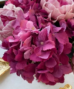 Inspire Me! Home Decor Floral Stems Real-Touch Hydrangea Stem (4 Colors)