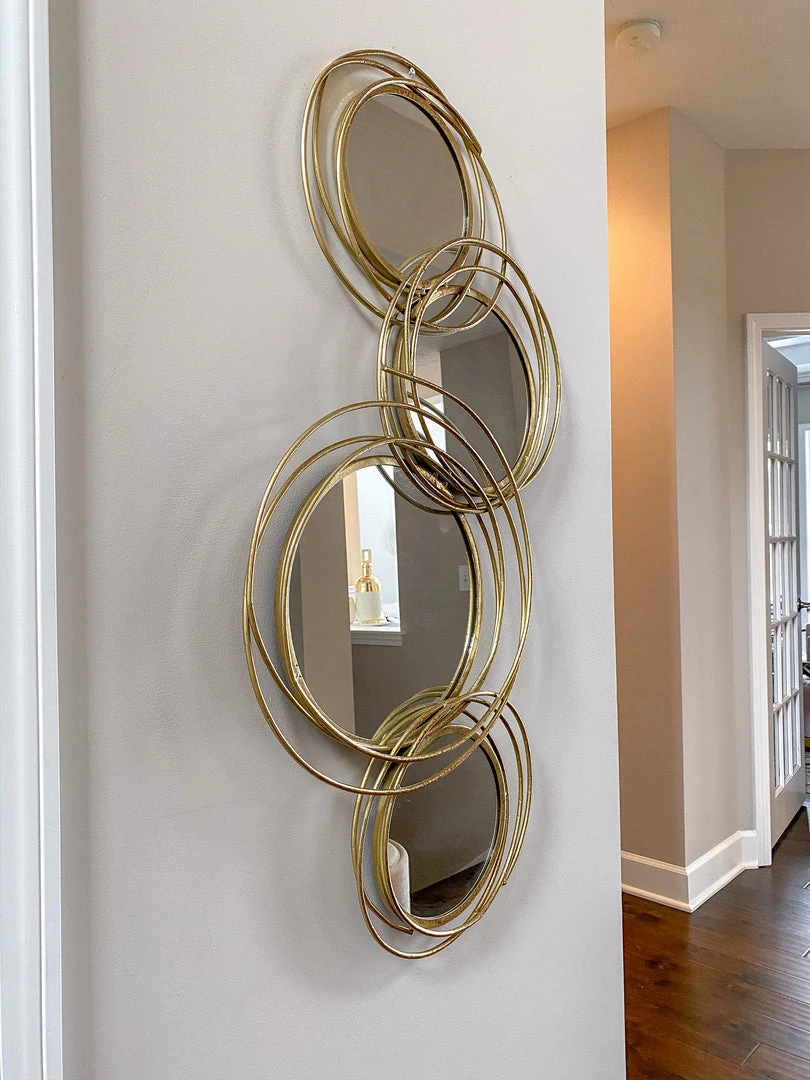 Inspire Me! Home Decor WALL ART & MIRRORS Spiral Circle Wall Mirror (2 Colors) 4 Inspire Me! Home Decor WALL ART & MIRRORS Spiral Circle Wall Mirror (2 Colors)