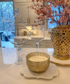 Inspire Me! Home Decor Glass Stem Jar (2 Sizes) Jars 19 Inspire Me! Home Decor Glass Stem Jar (2 Sizes) Jars